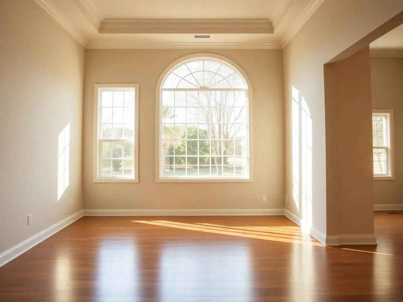 Sunlit interior of a Florida home